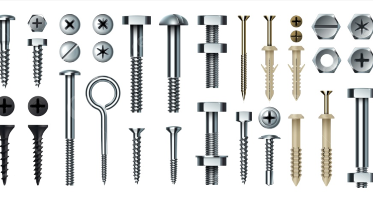 Pngtree Bolt And Screw Realistic 3d Png Image 8432729